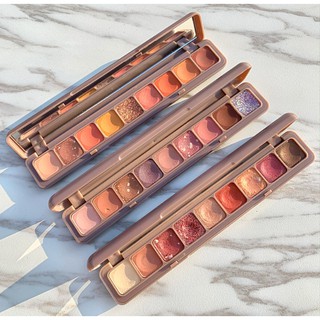 Phấn Mắt 9 Ô Fingertip Eyeshadow Palette Chống Nước
