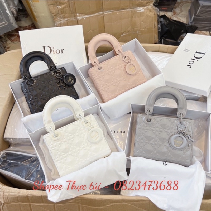 Túi Đi Ô Vân ô kim cương size 17-20cm bản đẹp