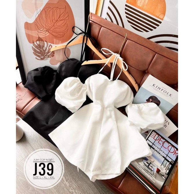 JUMP NỮ CỔ YẾM TRỄ VAI 2 BÊN TAY BIGSIZE