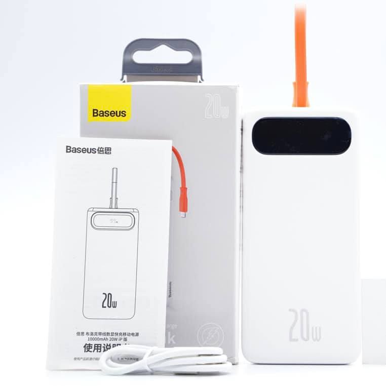 Sạc dự phòng Baseus Block Digital Display Fast_Charge 20000mAh 20W