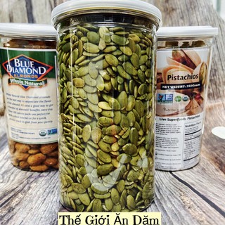 Hạt Bí Nhân Hữu Cơ Lekithos 500g