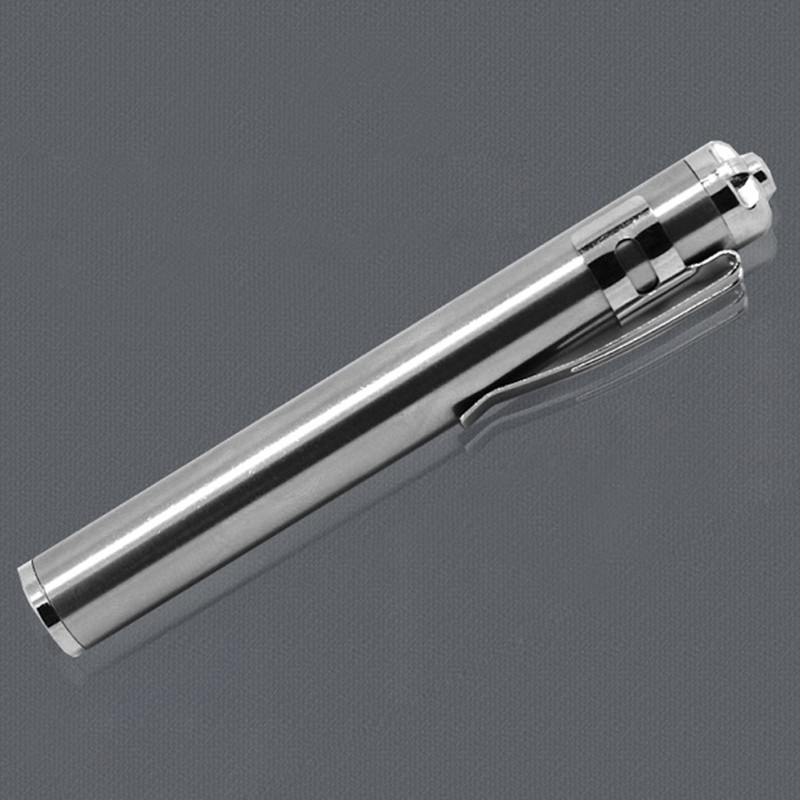 Đèn pin LED cầm tay mini vỏ bằng thép không gỉ | BigBuy360 - bigbuy360.vn