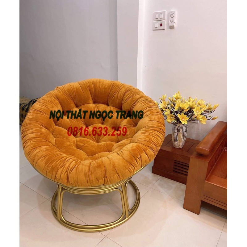 ghế papasan tròn thư giãn