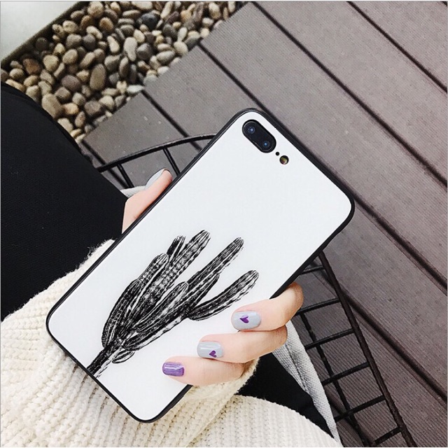 Ốp Lưng Kính Bóng 13ProMax 12ProMax 11ProMax XSMAX X XS 7Plus FUKISHOP