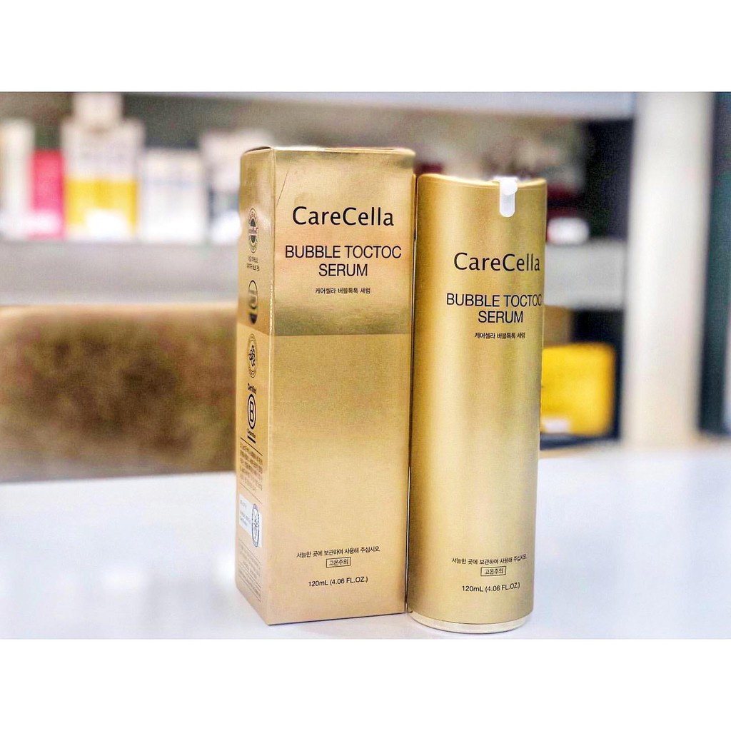 Tinh Chất Dưỡng Da Làm Trắng, Giảm Nhăn CareCella Bubble TocToc Serum 120ml