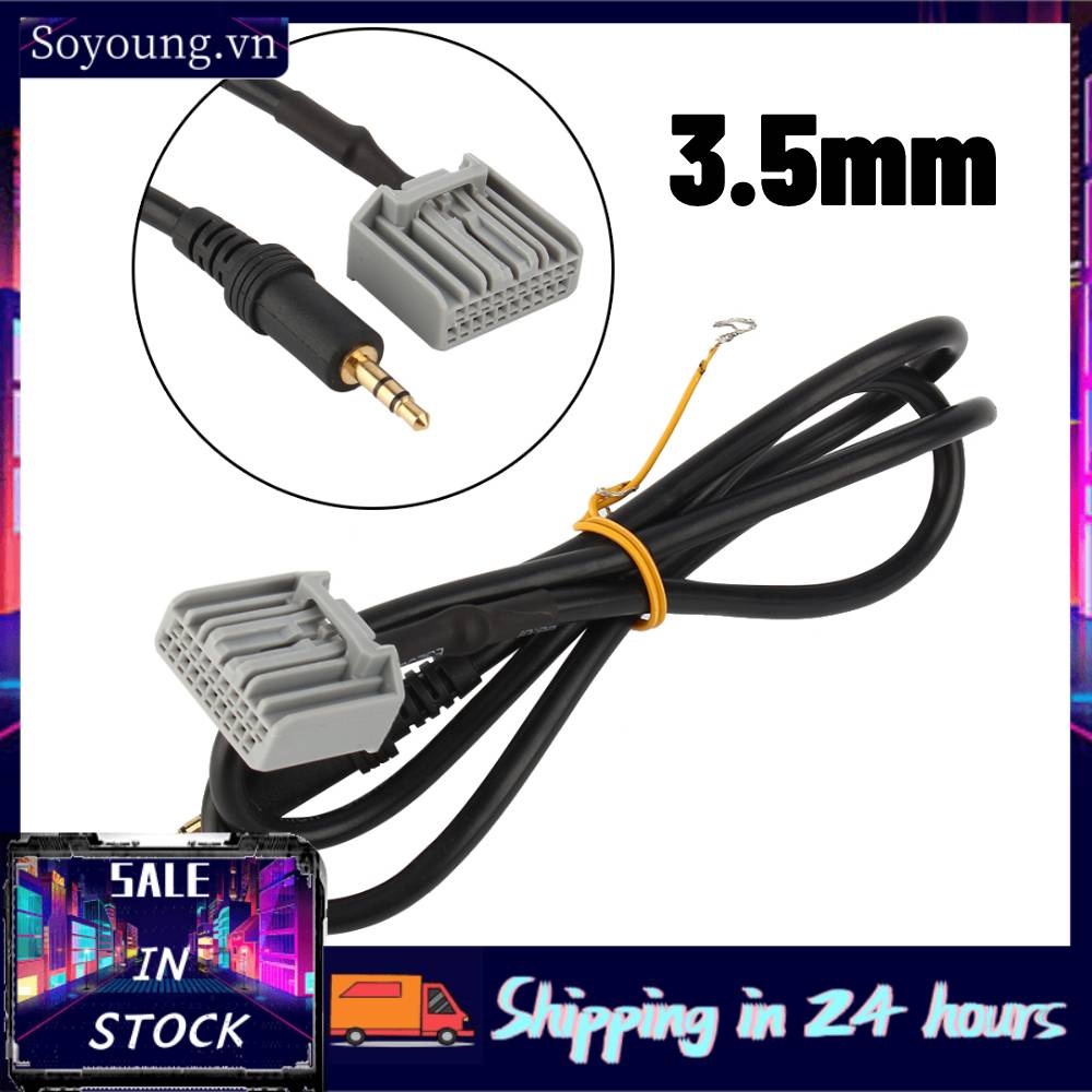 Cáp âm thanh aux-in giắc 3.5mm cho xe Honda Civic