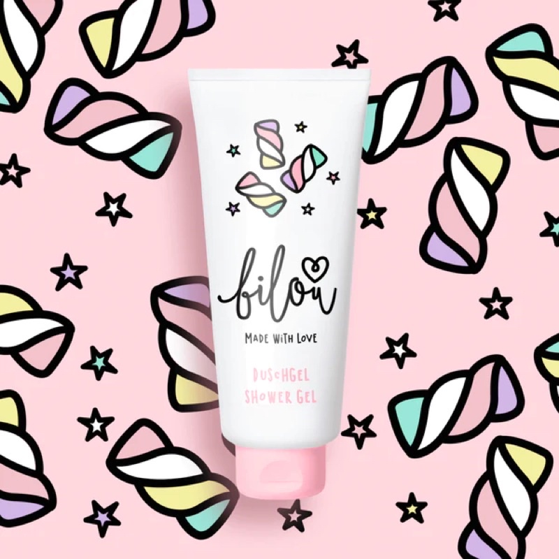 -Mẫu mới-Sữa tắm bilou dạng gel thơm nức mũi - Hàng Đức.