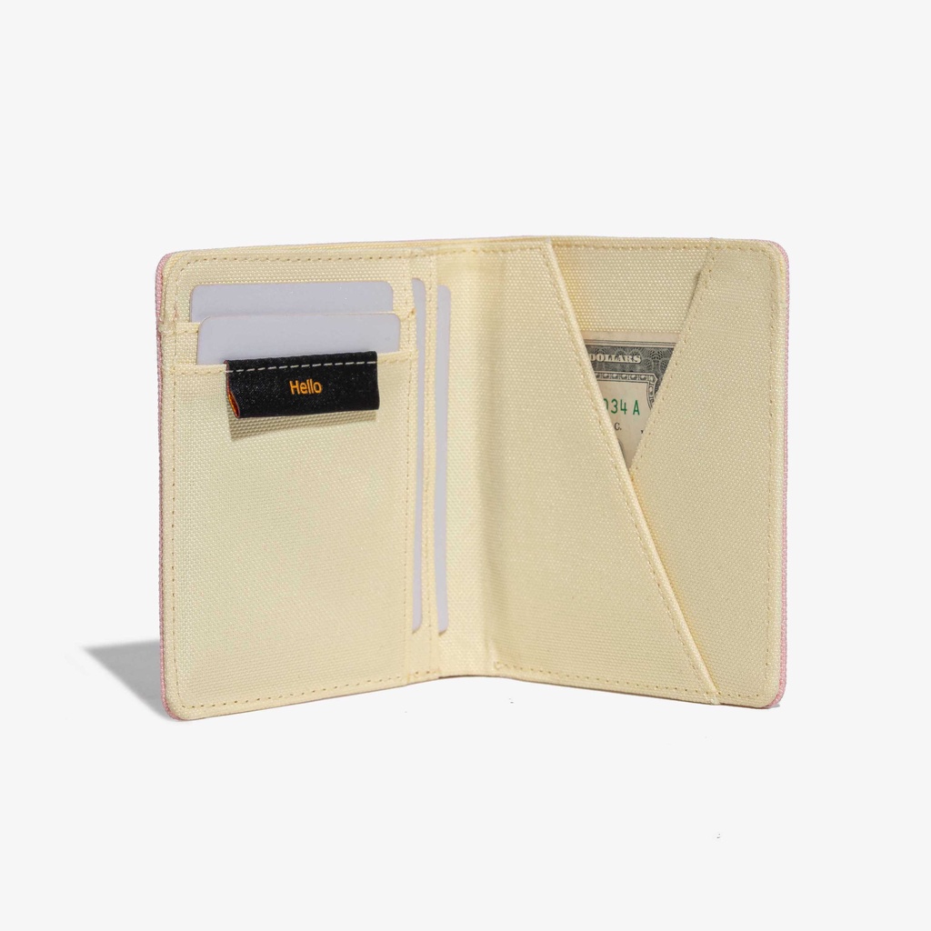 Ví Vải Gập Đôi Unisex DIM Cross Wallet - Đứng