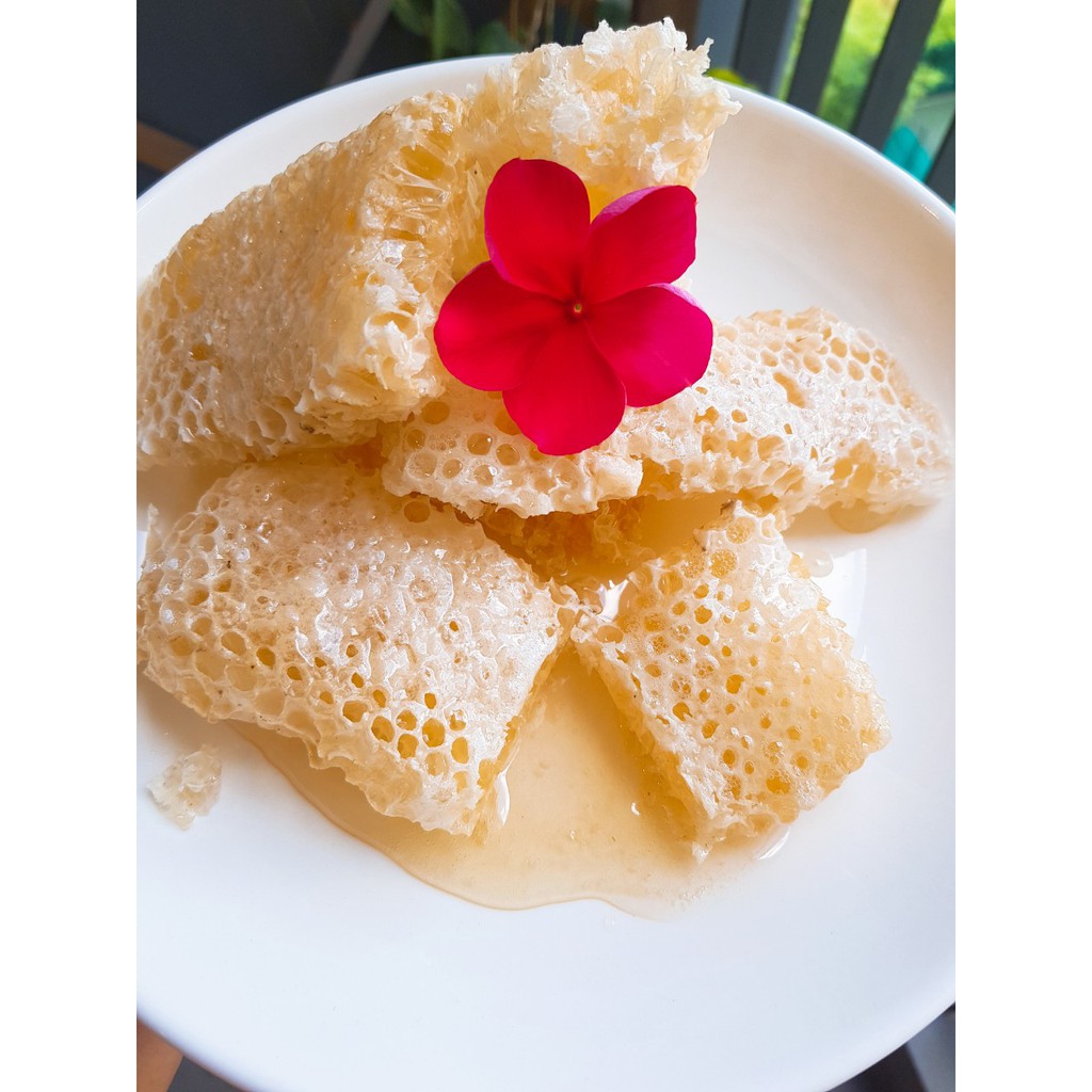 Mật Ong Ngyên Sáp Bánh Tổ - CAM KẾT Nguyên Chất 100%