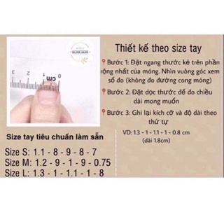 Nail box - Móng up thiết kế : Hoa