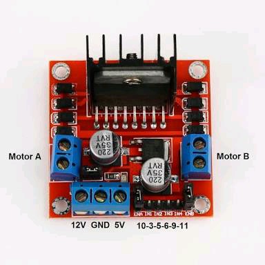 Mô Đun Điều Khiển Động Cơ Dc L298N 2 Kênh Cho Robot Arduino L298