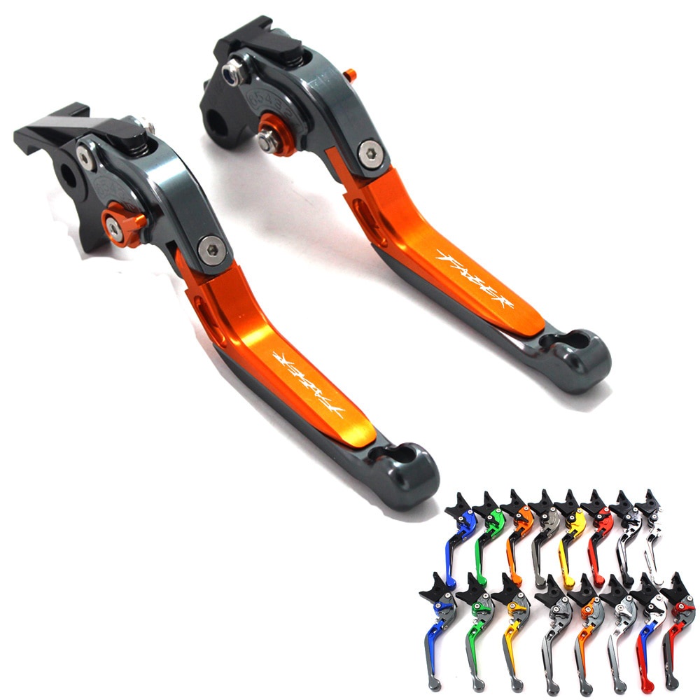 For Yamaha FZX750 FZX 750 Fazer 1986-1998 1997 1996 1995 1994 CNC Folding Extendable / Clutch Brake Levers 16 Colors