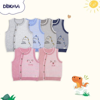 DA981 Áo len gile cài lệch Dokma (3-9M)