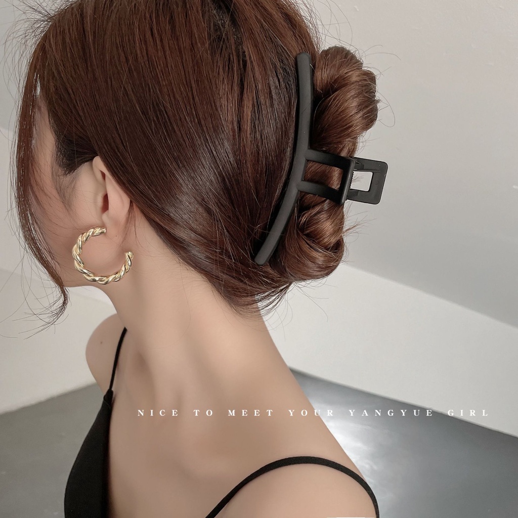 Kẹp Tóc Cá Mập 13cm Mẫu Mới 2022 Phong Cách Hàn Quốc Cho Nữ