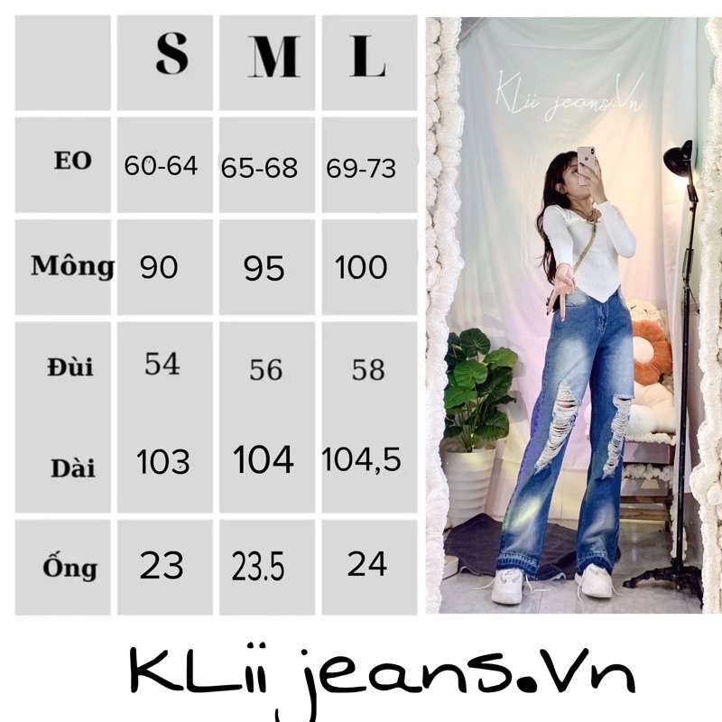 Quần suông wash dơ rách xịn[ Ảnh màu chuẩn trải sàn]