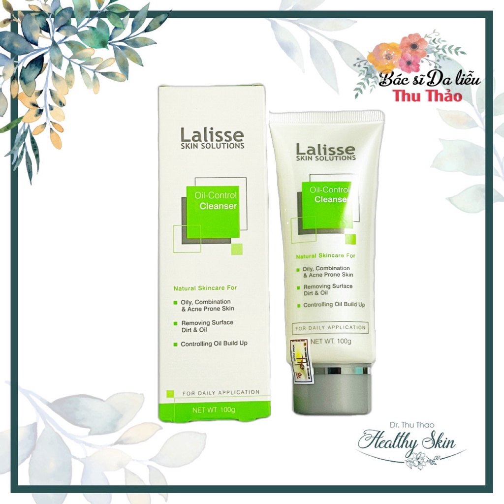 SỮA RỬA MẶT DÀNH CHO DA DẦU, MỤN– LALISSE OIL-CONTROL CLEANSER