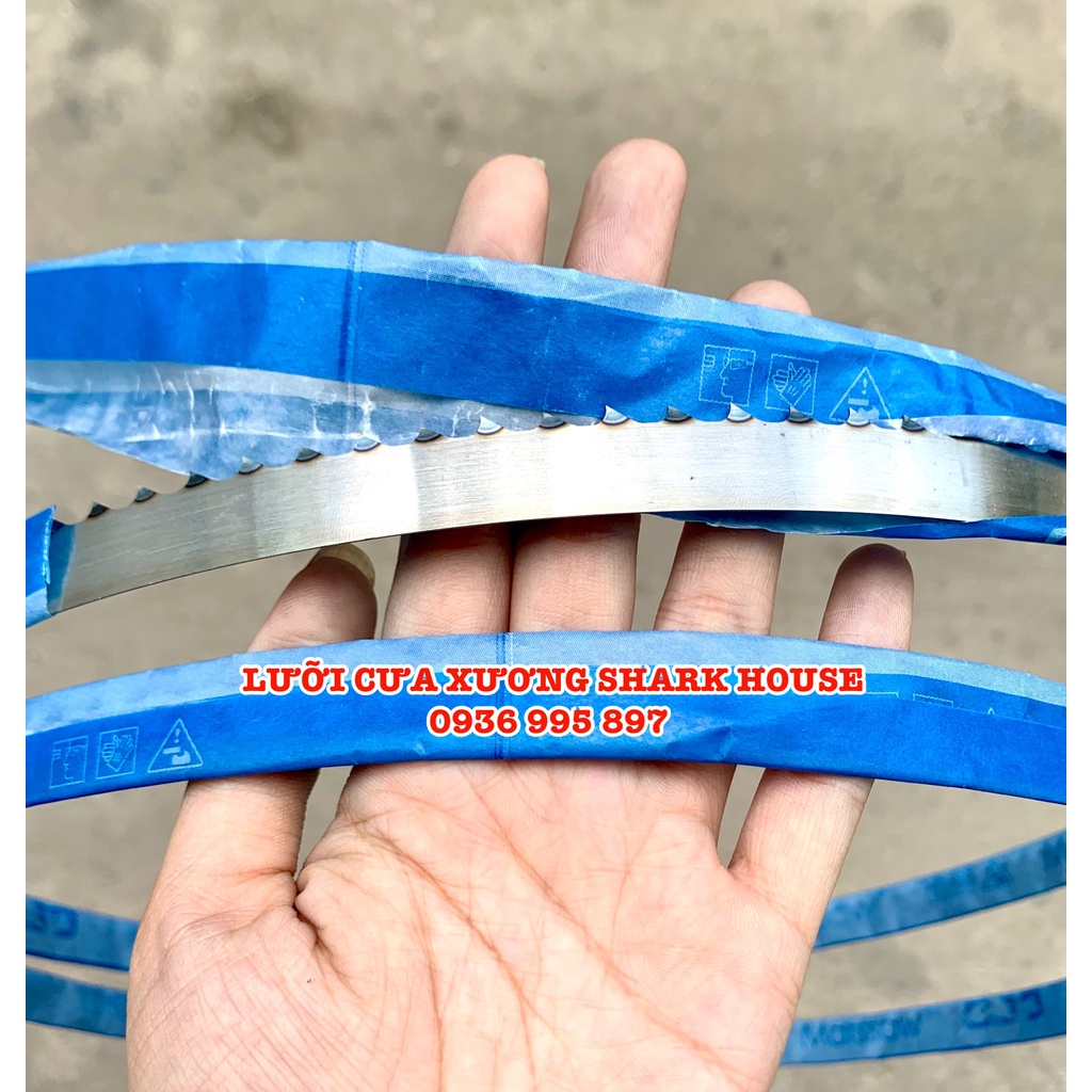 Combo 10 Lưỡi cưa xương MARSSAW (1200mm) - Loại chuyên cưa xương bò, thịt cá đông lạnh các loại - SỈ GIÁ TỐT