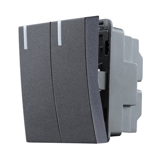 Hạt công tắc đôi 1 chiều/ 2 chiều 10AX size M GELAN