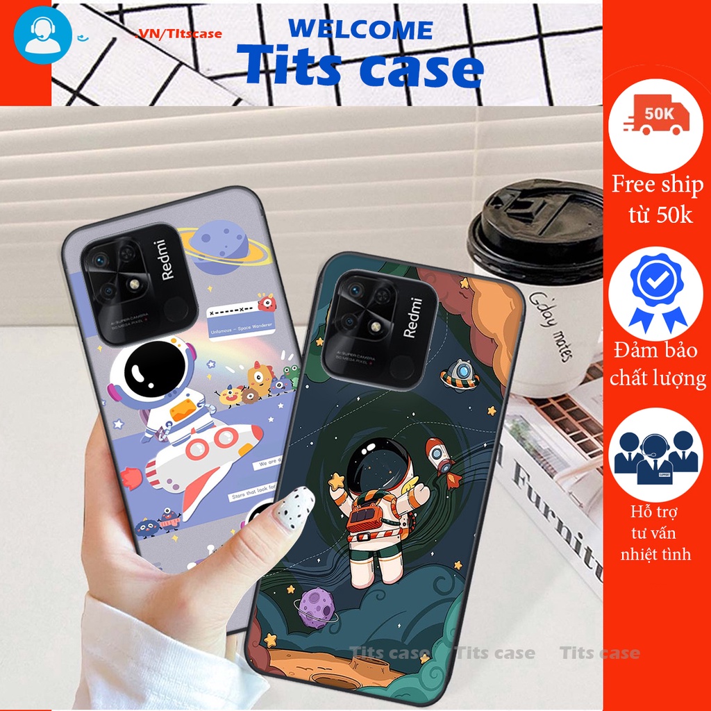 Ốp lưng Xiaomi REDMI 10C in hình bò sữa, gấu be@r, cute cực  ĐỈNH -  cực CHẤT-  cực COOL