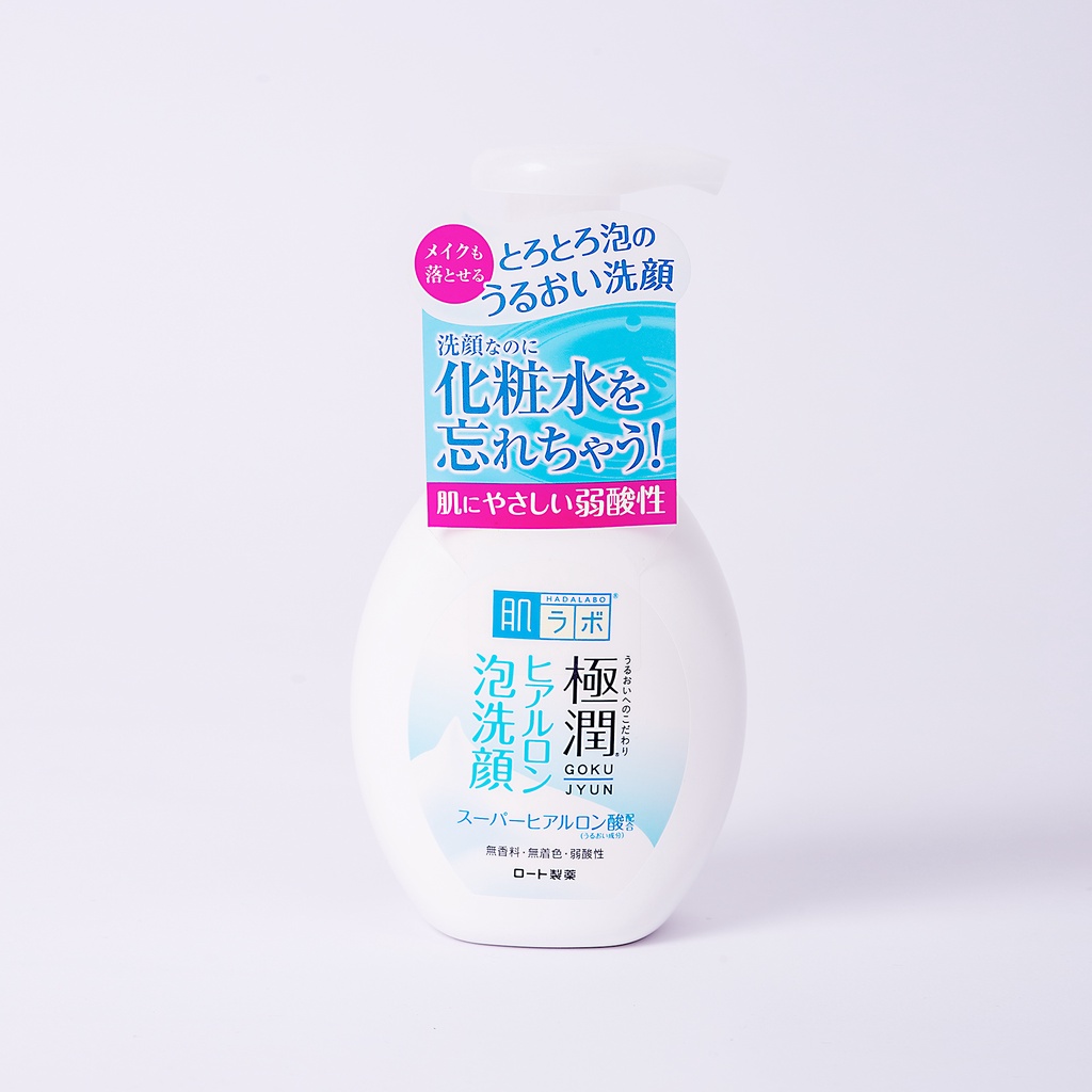 Sữa rửa mặt tạo bọt hada labo gokujyun foaming cleanse 160ml