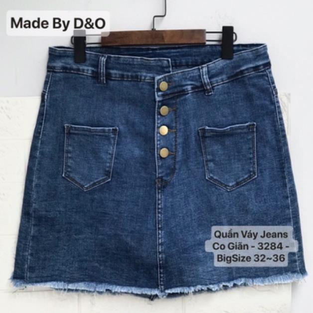 12.12 Xả - [5 Mẫu] Quần Váy Jeans Size Đại - Váy Có Quần Trong - Lưng Cao/Co Giãn Y88 ' 2021 . ᴬ | BigBuy360 - bigbuy360.vn