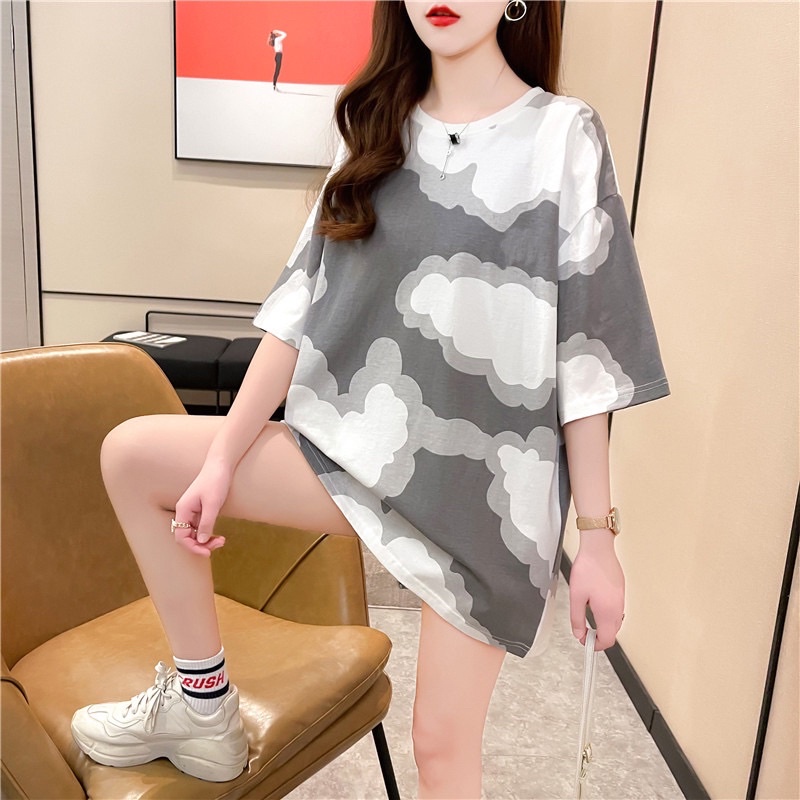 Áo thun nữ form rộng thời trang Hàn Quốc 2021