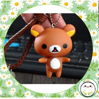 Móc khóa gấu Rilakkuma đáng iu~ Hình thật đính kèm.