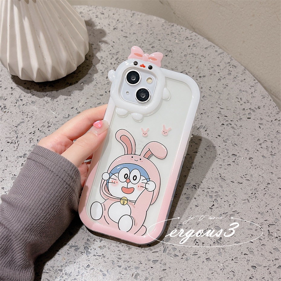 Ốp Điện Thoại Mềm In Hình Doraemon Cho iPhone 14 13 12 11 Pro Max SE2020 X XR Xs Max 7 8 6 6s Plus