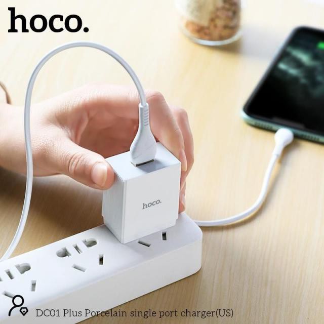 Bộ Sạc Nhanh HOCO DC01 Plus Cho iPhone/Micro/Type C - Chính hãng - Bảo Hành 6 Tháng