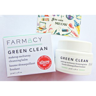 Sáp tẩy trang FARMACY Green Clean Makeup Meltaway cleansing balm