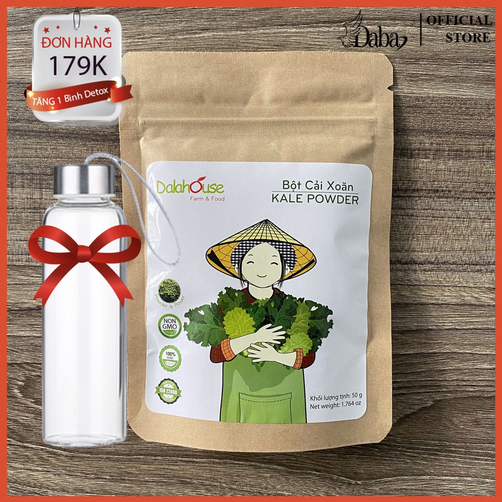 Bột Cải Xoăn Dalahouse 50g.