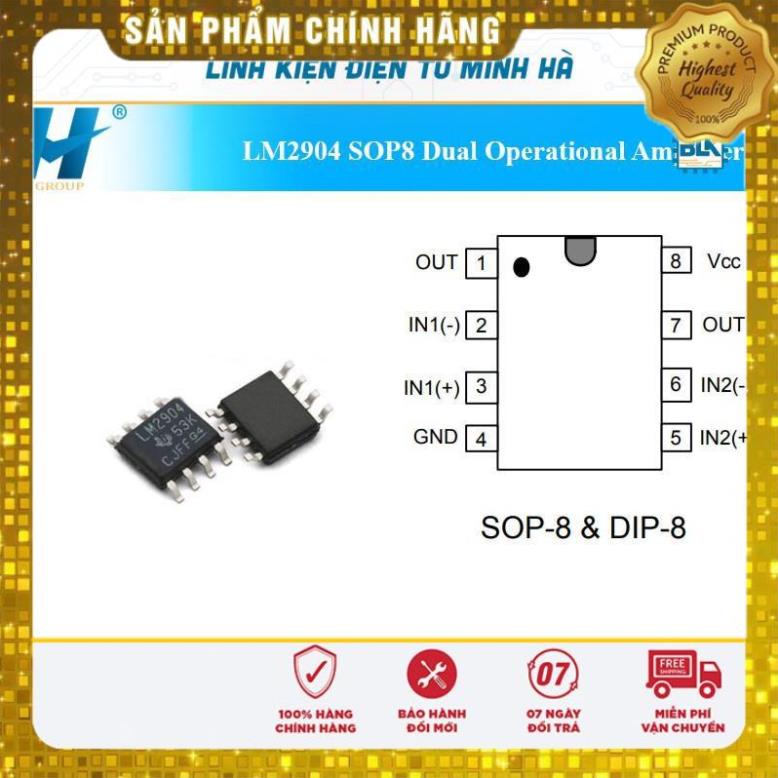 IC Khuếch Đại LM2904 SOP8