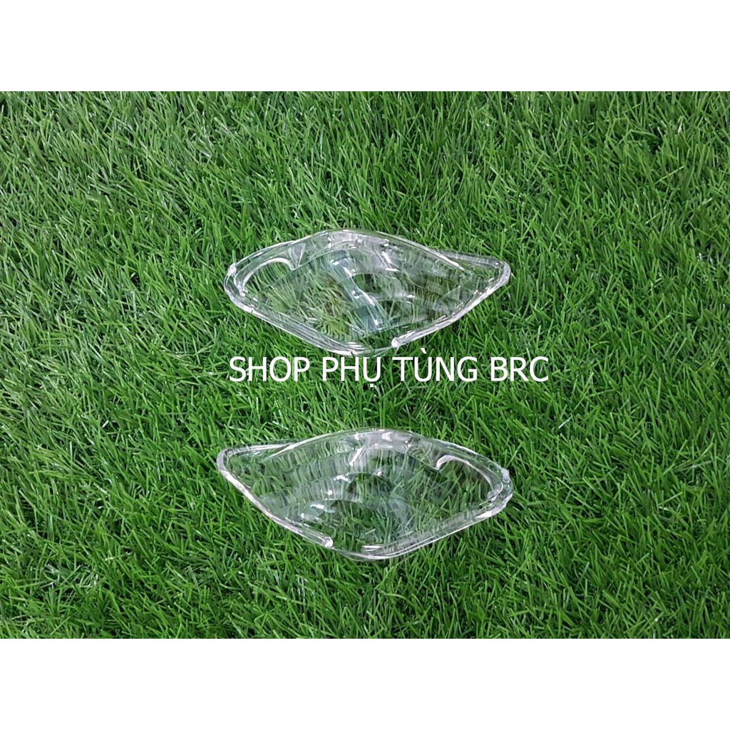 Combo chụp xi nhan trước, sau màu trắng xe WAVE RS2006 - 2016 và WAVE A100 đời 2006-2016
