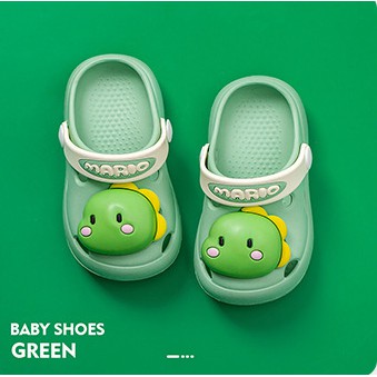 Dép trẻ em, sandal tập đi Mario  đế mềm siêu nhẹ chống trươn trượt cho bé tập đi