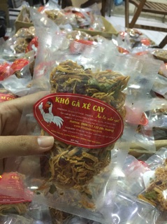 KHÔ GÀ XÉ CAY 250g