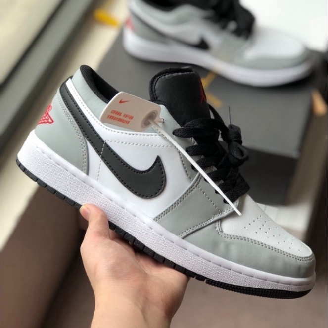 [Ảnh+Video thật][Full bill +box] Giày Jordan Cổ Thấp Sneaker, Giày Jordan Xám Ghi Đen Hàng cao cấp thời trang hottrend | BigBuy360 - bigbuy360.vn