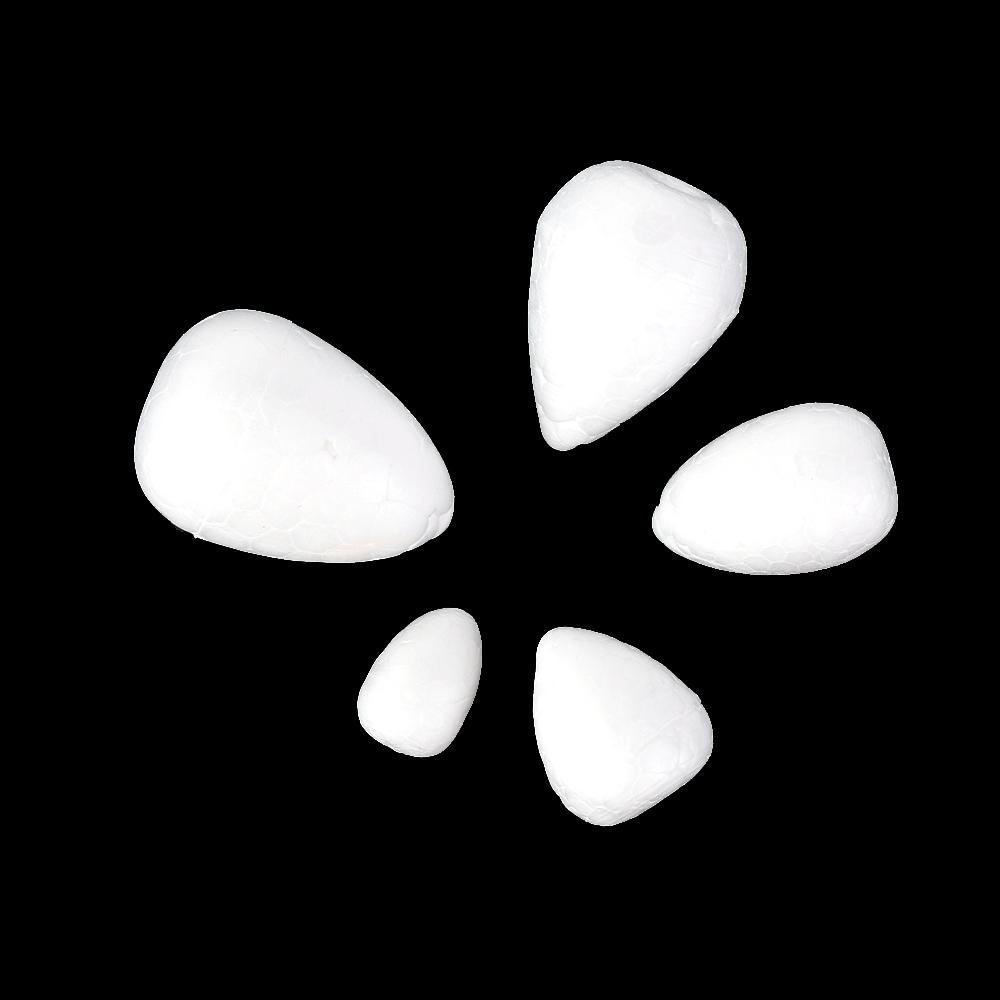 CONOPERY Bộ 20 Quả Bóng Xốp Hình Oval Dùng Trang Trí Tiệc Cưới