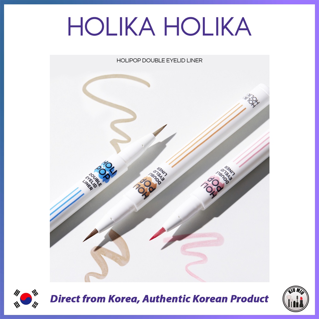 HOLIKA HOLIKA HOLIPOP DOUBLE EYELID LINER *ORIGINAL KOREA*