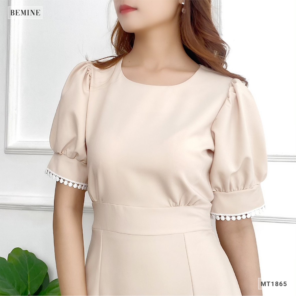 [Mã WABRWA15 giảm 15% đơn 300K] Đầm đuôi cá 2 tầng cột eo BEMINE MT1865DA | BigBuy360 - bigbuy360.vn