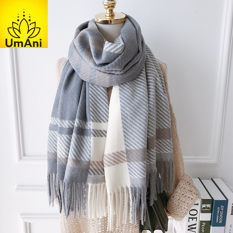 Khăn Choàng Cổ Cashmere Len nữ nam dài khăn quoàng cổ sợi len mềm cao cấp thời trang thu đông ấm áp xinh xắn năm 2022