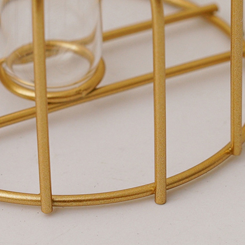 Chậu Kính Trồng Cây Bằng Sắt Phong Cách Bắc Âu Trang Trí Nội Thất