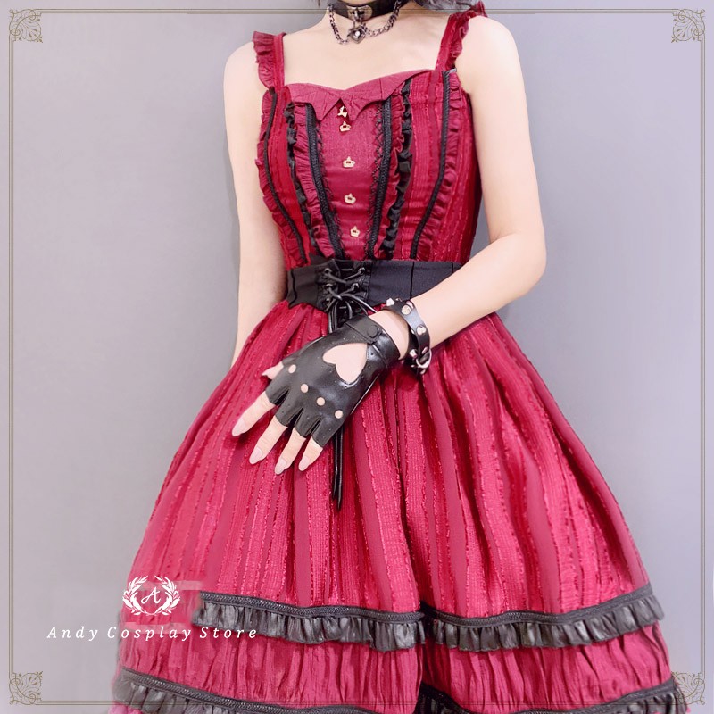 [CÓ SẴN] Găng tay PU hở ngón trái tim