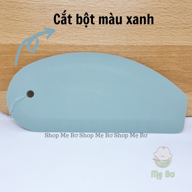 [Mẹ Bơ] Dao cắt bột/ vét bột silicon chắc chắn, xinh xắn dùng trong làm bánh