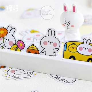 【B1.2】  HỘP 45 STICKER COOL RABIT