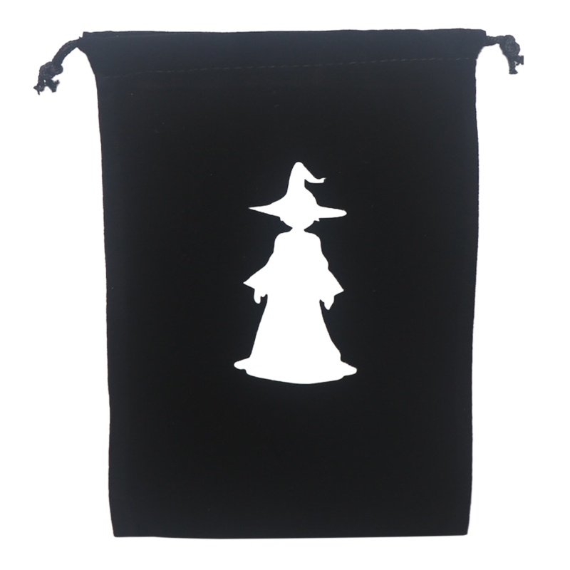 Khăn Trải Bàn Bằng Vải Nỉ Có Túi Dây Rút Đựng Bài Tarot / Thẻ Bài Tarot