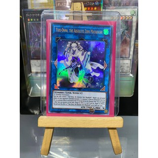[ Dưa Hấu Yugioh ] Lá bài thẻ bài Yuki Onna the Absolute Zero Mayakashi - Ultra Rare - Tặng bọc bài nhựa bảo quản