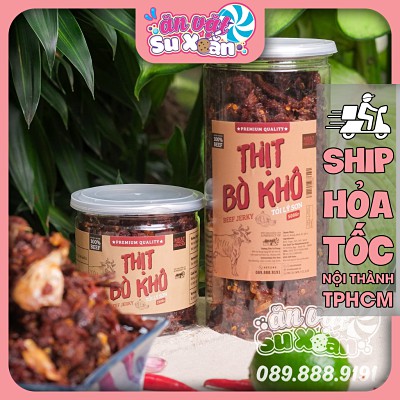 Khô bò tỏi lý sơn Ăn Vặt Su Xoắn