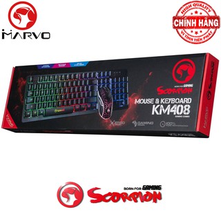 Bộ bàn phím chuột Marvo KM408