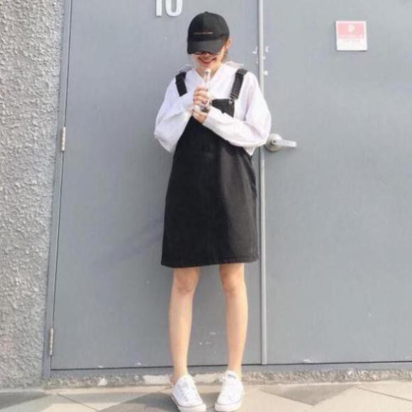 Cato123 A1 Yếm Váy Jean Rộng 2 Dây Cao Cấp 3 Màu Cá tính 3 size Ms: 093 | BigBuy360 - bigbuy360.vn