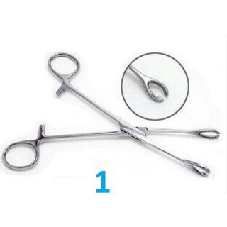 Kẹp xỏ khuyên đầu tròn hở/ kẹp xỏ